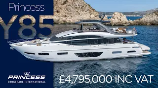 2019 (2020 model) Princess Y85 'Gold Rush' | 85 Foot Luxury Yacht | For Sale in Mallorca, Spain