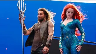Aquaman Movie behind the scenes | Actions rehearsal | Bloopers & Gag reel