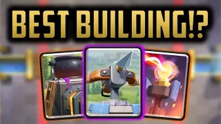 WHICH BUILDING SHOULD YOU BE USING!? // Clash Royale Building Tier List!