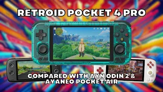 You won't believe what the Retroid Pocket 4 PRO can play!