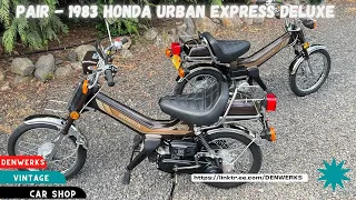 1983 Honda Urban Express Scooter - Denwerks - Bring a Trailer