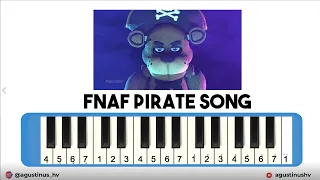 Wellerman Sea Shanty Not Pianika | Pianika Lagu Wellerman | FNAF Pirate Song | Melodica Cover FNAF