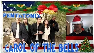 [Official Video] Carol of the Bells - Pentatonix - Another Upgrade done by PTX...Amazing - REACTION