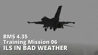 BMS 4.35 Training Mission 06: ILS IN BAD WEATHER