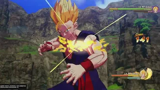 Gohan Trains Goten - Dragon Ball Z Kakarot