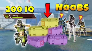 *NEW* 500 IQ SELF-REVIVE GOES VIRAL! - NEW Apex Legends Funny & Epic Moments #642