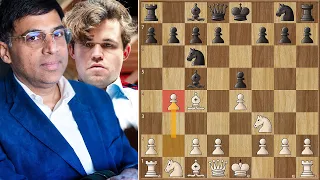 Magnus Carlsen vs Viswanathan Anand ft. THE EVANS GAMBIT!!!
