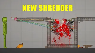 HOW TO MAKE A SIMPLE SHREDDER IN MELON PLAYGROUND (PEOPLE PLAYGROUND - ACTION SANDBOX)