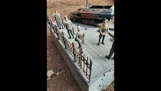 diorama 1.35 Der Rückzug