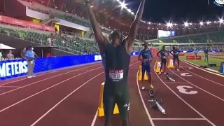 Noah Lyles Wins the men’s 200m at USA Olympic trails in 19.71s