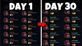 I Played Katarina for 30 Days Straight, here's how it went