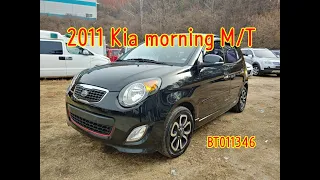 2011 Kia Morning picanto Korea used car inspection for export(BT011346) CARWARA. 카와라 기아 모닝 중고차 수출