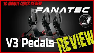 Fanatec V3 Pedals | Quick Review