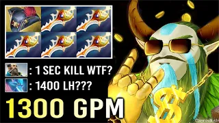 EPIC PIRATE HAT 5x DIVINE RAPIER Furion 1400 LH 1.3K GPM WTF How He Can Farm so Fast by Raven Dota 2