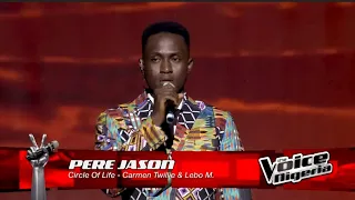 Pere Jason singing Circle of Life in the Voice Nigeria Season 4 Finale #circleoflife #lionking