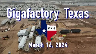 "Into The Mist"  Tesla Gigafactory Texas  3/16/2024  10:27Am