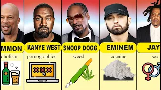 Secret addiction of famous rappers