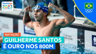 JOGOS-PAN AMERICANOS | GUILHERME COSTA "CACHORRÃO" É OURO NOS 800M