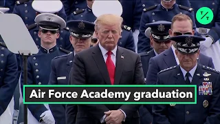 Trump Addresses U.S. Air Force Academy Graduates