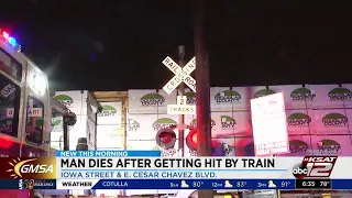 Man sitting on train tracks hit, killed by train