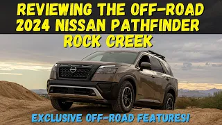 Off-Road 2024 Nissan Pathfinder Rock Creek Review