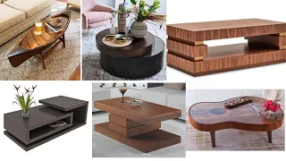 Stylist wooden center table design ideas/  Contemporary wooden center table/ Wooden coffee table