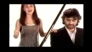 Andrea Bocelli & Sandy Vivo por ela [ella] Vivo per lei clipe oficial.mp4