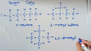 Super trick to draw possible isomers of Butane, Pentane, Hexane || class 10 &11