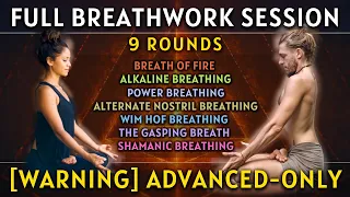 [ADVANCED!] Full Breathing Session - 9 Guided Rounds (Multiverse Edition)