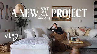 VLOG: A new project, kitchen makeover, soup & more!