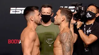 UFC Вегас 7: Битвы взглядов