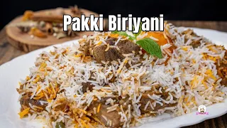 Pakki Biriyani | Mutton Biriyani | খাসীর বিরিয়ানি | ASMR Cooking | Multilingual Subtitle