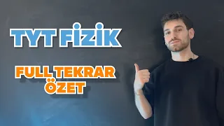 TYT FİZİK FULL TEKRAR ÖZET | Derecenin Notlarından Fulleten Özet