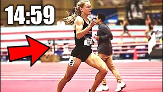 Katelyn Tuohy's EPIC 5000 Meter NCAA Record Attempt || 2023 On Track Festival