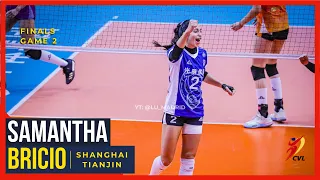 Samantha Bricio: Top Scorer | Shanghai vs Tianjin | FINALS-Game 2 | China Volleyball League 2022/23