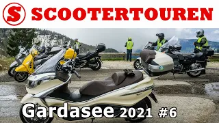 Scootertouren Gardasee 2021 #6 Tag von von Riva del Garda über Torri del Benaco auf den Monte Baldo