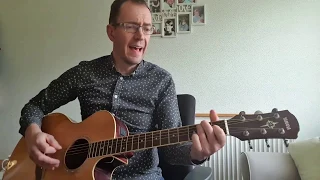 Born To Run - A Bruce Springsteen solo acoustic cover by Steve Edwards.