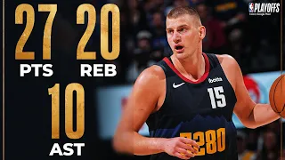 Nikola Jokic’s HUGE TRIPLE-DOUBLE PERFORMANCE In Game 2! 👏 | April 22, 2024