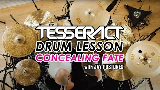 TESSERACT - Concealing Fate Pt.1 | Drum lesson with Jay Postones