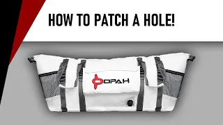 Patching a hole in your Opah Gear Fish Cooler Bag