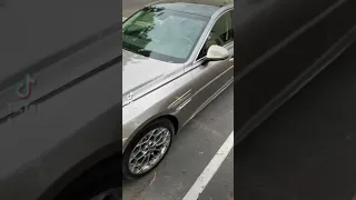 The 2021 Genesis G80 Has a Really Unique Sunroof Sunshade! #Shorts