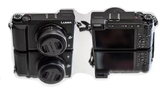 Panasonic Lumix GX85 compared to Lumix GX8, Lumix GX7 and LX100, and Sony A6300 and Fujifilm XT10