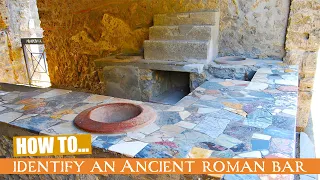 How to identify an ancient Roman bar at Pompeii