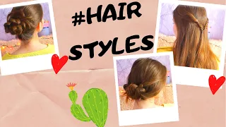 Лёгкие ПРИЧЕСКИ на лето 2020❤️ HOLIDAY HAIRSTYLES 2020 🌟