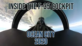 Inside the F-35 Cockpit: Ocean City Air Show 2020