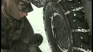 Tire chains, how install and use them.