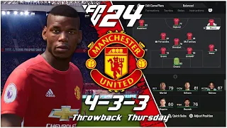 Jose Mourinho's Manchester United Tactics | EA FC 24