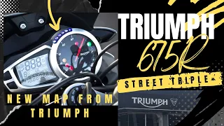 NEW MAP!!! My Triumph Street Triple 675R Gets a New Performance Map at Triumph