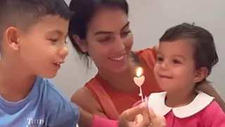 Georgina rodríguez ha mostrado cómo han celebrado el cumpleaños de Bella Esmeralda 🎂🥰