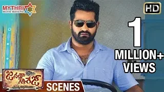 Jr NTR Powerful Fight | Warning to Unni Mukundan | Janatha Garage Telugu Movie Scenes | Samantha